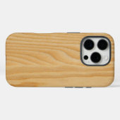 Textilien aus hellem Holz Case-Mate iPhone Hülle (Rückseite (Horizontal))
