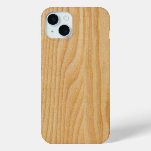 Textilien aus hellem Holz Case-Mate iPhone Hülle (Rückseite)