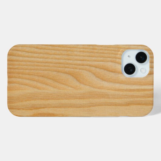 Textilien aus hellem Holz Case-Mate iPhone Hülle (Rückseite (Horizontal))