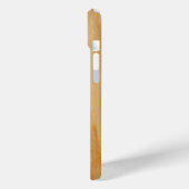 Textilien aus hellem Holz Case-Mate iPhone Hülle (Rückseite / Links)