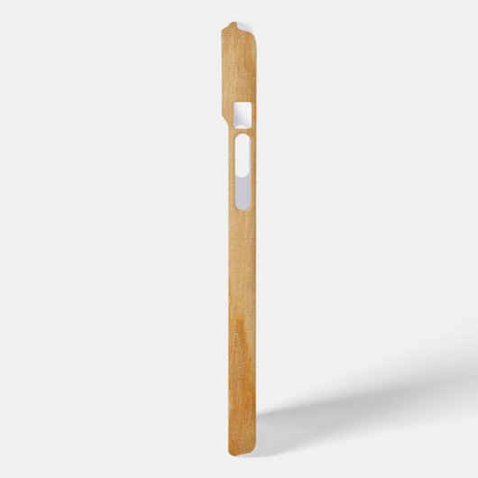Textilien aus hellem Holz Case-Mate iPhone Hülle (Rückseite / Links)