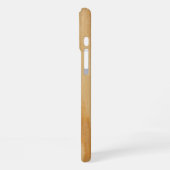Textilien aus hellem Holz iPhone Hülle (Linke Seite)