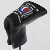 Textilien die lieber auf den Füßen Golf Headcover (3/4 Vorderseite)