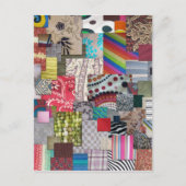 Textilien Postkarte (Vorderseite)