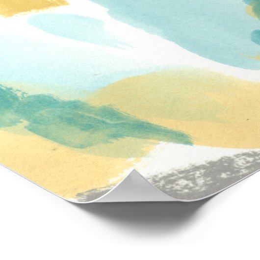 Textilinduktion II Poster (Ecke)