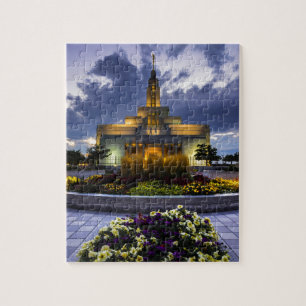 Textilkaufmann mormonischer Lds Tempel - Utah Puzzle