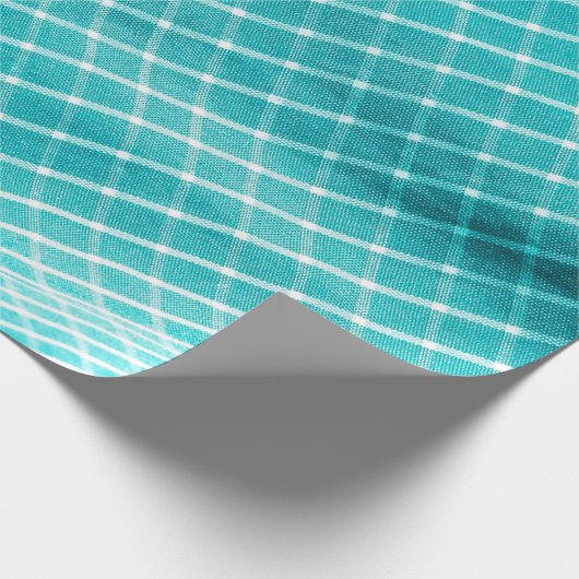 Textilverschluss im Hintergrund. Geschenkpapier (Ecke)