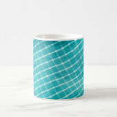 Textilverschluss im Hintergrund. Kaffeetasse (Mittel)