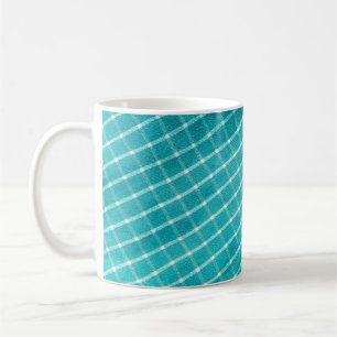 Textilverschluss im Hintergrund. Kaffeetasse