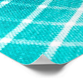 Textilverschluss im Hintergrund. Poster (Ecke)