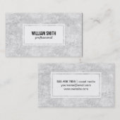 Textilwand Visitenkarte (Vorne/Hinten)