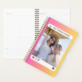 Textinagramm des benutzerdefinierten Fotos modern  Planer (Anzeige)