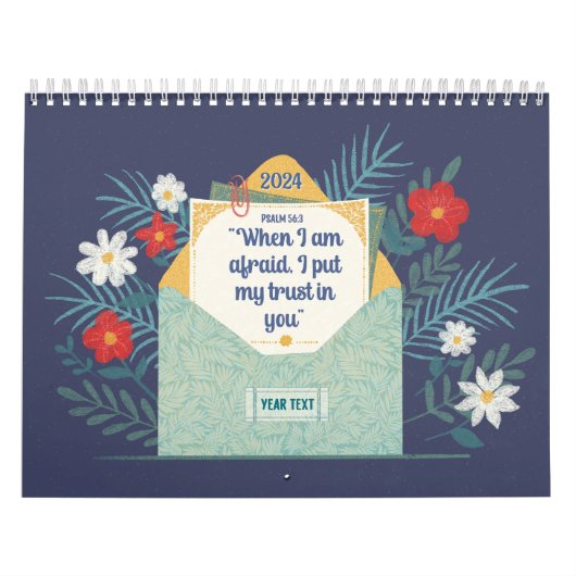 Textkalender 2024 kalender (Titelbild)