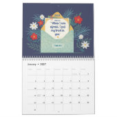 Textkalender 2024 kalender (Jan 2027)