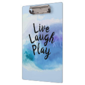 TextLive-Lachwiedergabe ändern Inspirier Zitat mot Klemmbrett (Links)