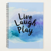 TextLive-Lachwiedergabe ändern Inspirier Zitat mot Planer (Vorderseite)