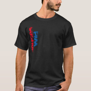 Textmode-T - Shirtentwurf der Zweien wilder T-Shirt