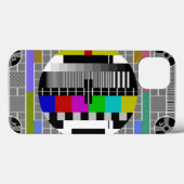 Textmuster für Retro-TV Case-Mate iPhone Hülle (Rückseite (Horizontal))