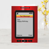 Textnachricht-alles Gute zum Geburtstag Karte (Gelbe Blume)