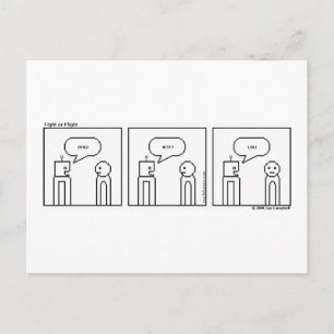 Textnachricht Postkarte