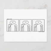 Textnachricht Postkarte (Vorderseite)