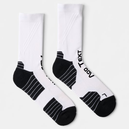 Textname drucken Stilvolle Männer Frauen hinzufüge Socken (Rechts)