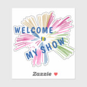 Texts on Fireworks Aufkleber (Blatt)