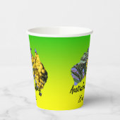Textsaison bearbeiten, Australien Day Gum Leaf Wat Pappbecher (Links)