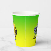 Textsaison bearbeiten, Australien Day Gum Leaf Wat Pappbecher (Rechts)