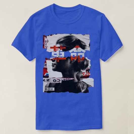 Textsammlung für Mädchen und Japaner T-Shirt (Design vorne)