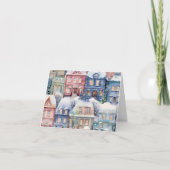 Textschneekarten für Zuhause Feiertagskarte (Vorderseite)