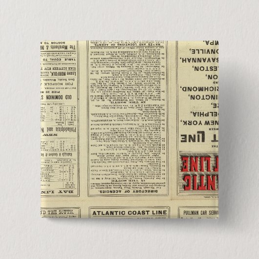Textseite Atlantische Küstenlinie Button (Vorderseite)