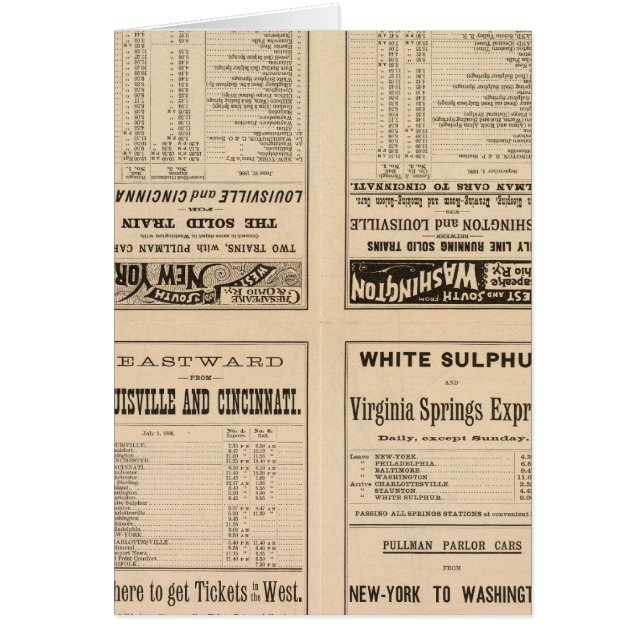 Textseite Chesapeake und Ohio Ry (Vorne)