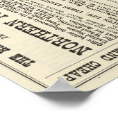 Textseite der Black Hills, Montana, Upper Missouri Poster (Ecke)