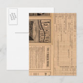 Textseite der Lehigh Valley Railroad Postkarte (Vorne/Hinten)