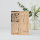 Textseite der Lehigh Valley Railroad Postkarte (Stehend Vorderseite)