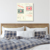 Textseite der Phillips Tourist Exkursionen Leinwanddruck (Insitu (Schlafzimmer))