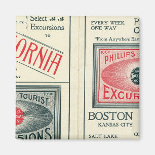 Textseite der Phillips Tourist Exkursionen Magnet