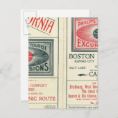 Textseite der Phillips Tourist Exkursionen Postkarte (Vorne/Hinten)