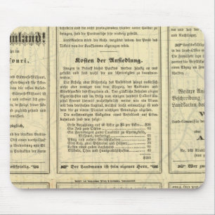 Textseite der St. Louis- und San Francisco-Eisenba Mousepad