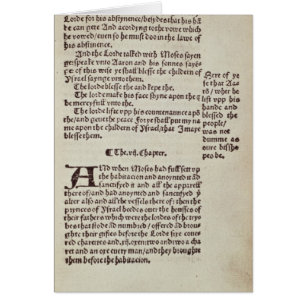 Textseite des alten Testaments