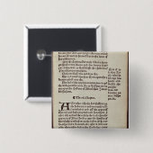 Textseite des alten Testaments Button (Vorne & Hinten)