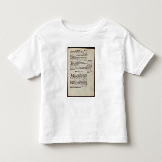 Textseite des alten Testaments Kleinkind T-shirt (Vorderseite)