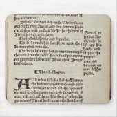 Textseite des alten Testaments Mousepad (Vorne)