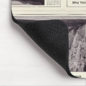 Textseite des Yellowstone-Nationalparks 2 Mousepad (Ecke)