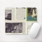 Textseite des Yellowstone-Nationalparks 2 Mousepad (Mit Mouse)