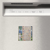 Textseite mit einer Randangabe Magnet (In Situ (Geschirrspüler))