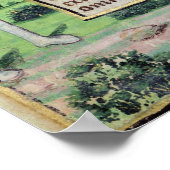 Textseite mit einer Randangabe Poster (Ecke)