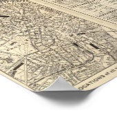 Textseite von Boston und Maine Railroad Poster (Ecke)