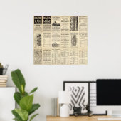 Textseite von Boston und Maine Railroad Poster (Heimbüro)